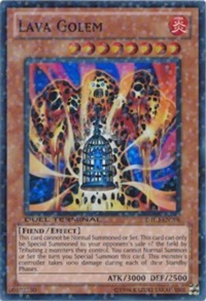 Lava Golem (DT03-EN006) - Duel Terminal Super Parallel Rare