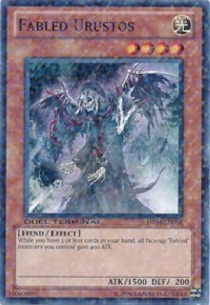 Fabled Urustos (DT03-EN008) - Duel Terminal Normal Parallel Rare