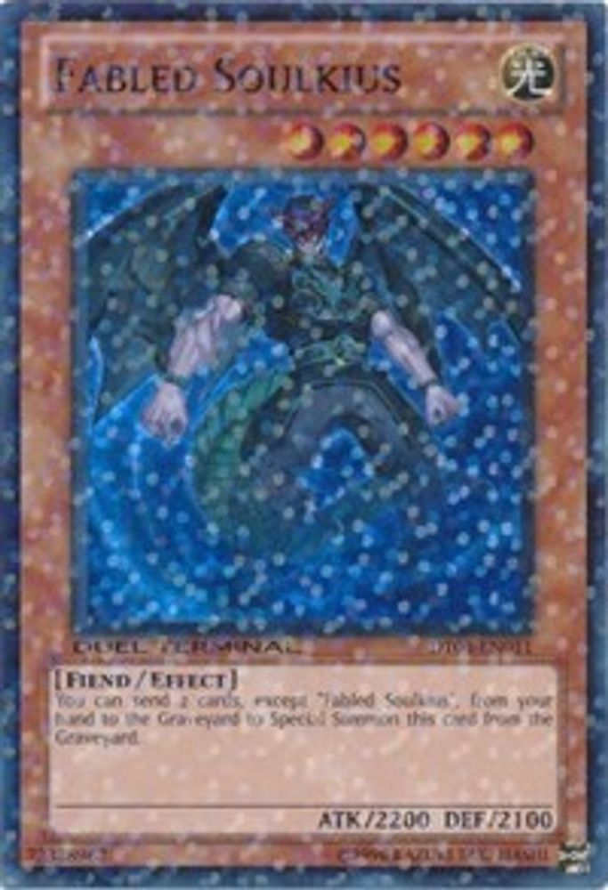 Fabled Soulkius (DT03-EN011) - Duel Terminal Super Parallel Rare