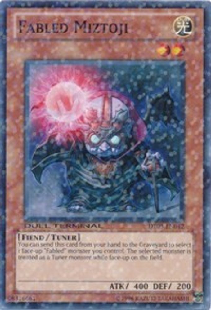 Fabled Miztoji (DT03-EN012) - Duel Terminal Normal Parallel Rare
