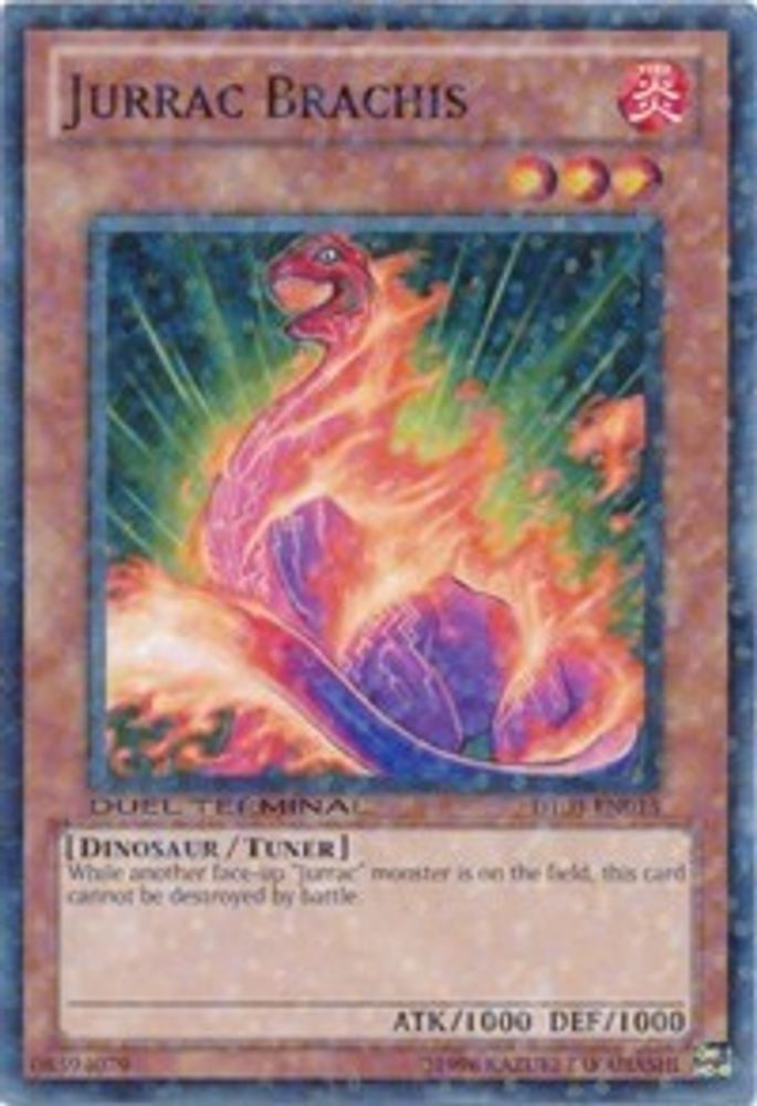 Jurrac Brachis (DT03-EN015) - Duel Terminal Normal Parallel Rare