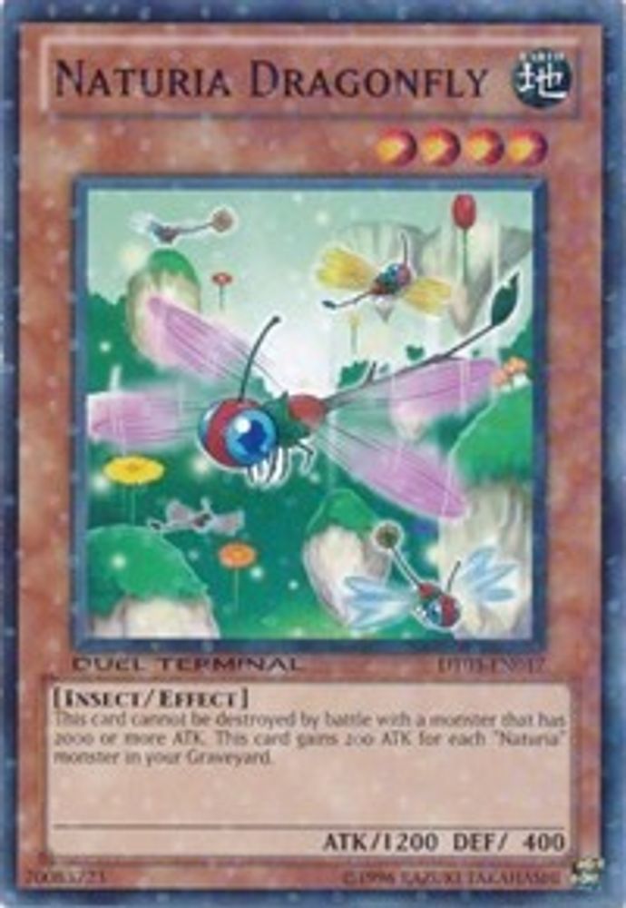 Naturia Dragonfly (DT03-EN017) - Duel Terminal Normal Parallel Rare