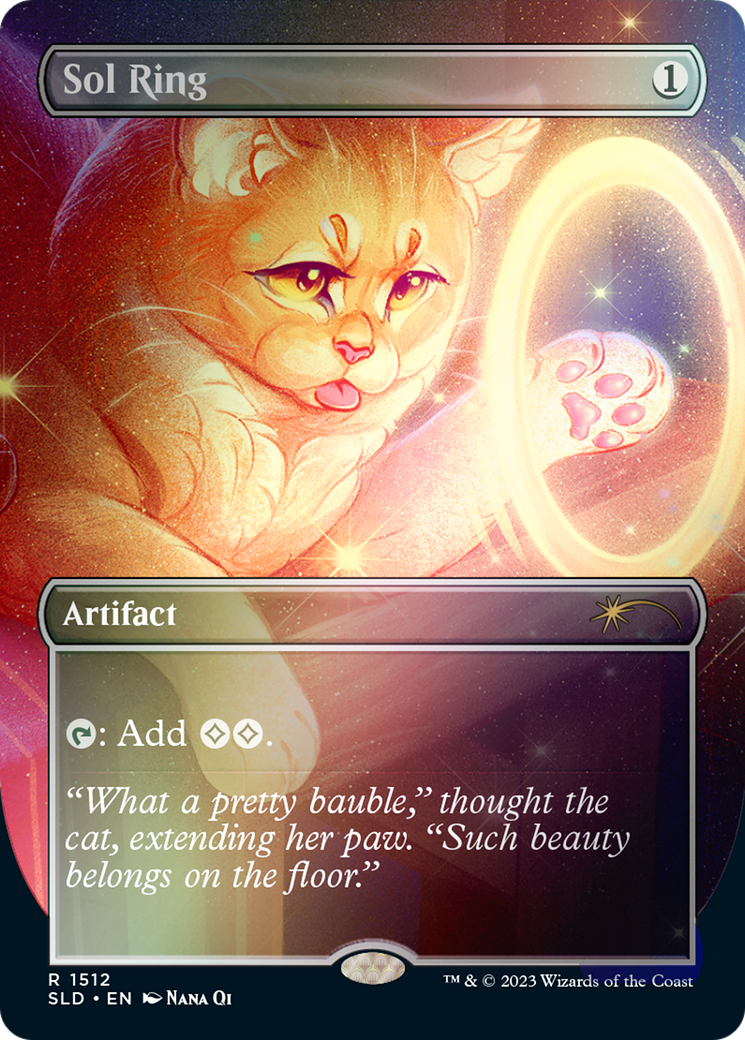 Sol Ring (1512) // Sol Ring [Secret Lair Commander Deck : Il pleut des chats et des chiens] 