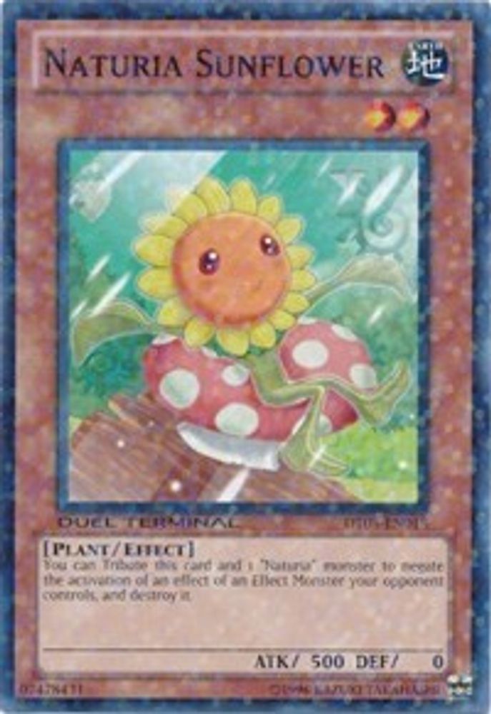 Naturia Sunflower (DT03-EN018) - Duel Terminal Normal Parallel Rare