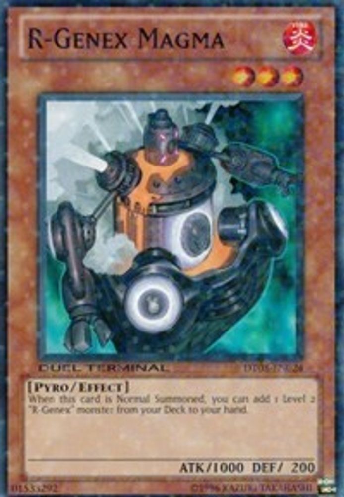 R-Genex Magma (DT03-EN024) - Duel Terminal Normal Parallel Rare