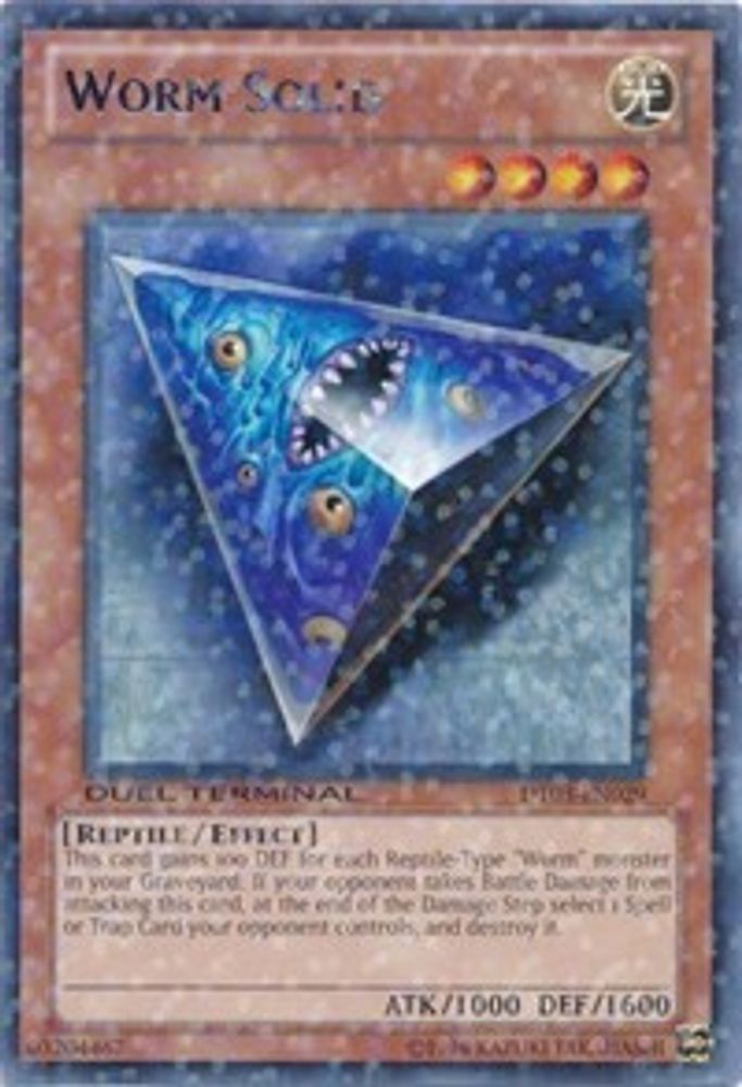 Worm Solid (DT03-EN029) - Duel Terminal Rare Parallel Rare