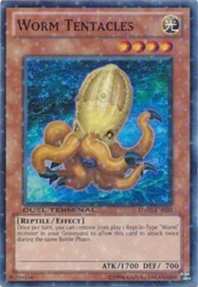 Worm Tentacles (DT03-EN030) - Duel Terminal Normal Parallel Rare