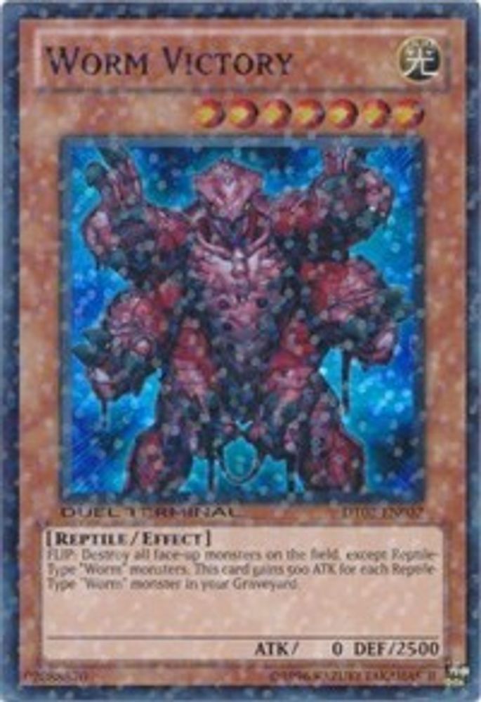 Worm Victory (DT03-EN032) - Duel Terminal Super Parallel Rare
