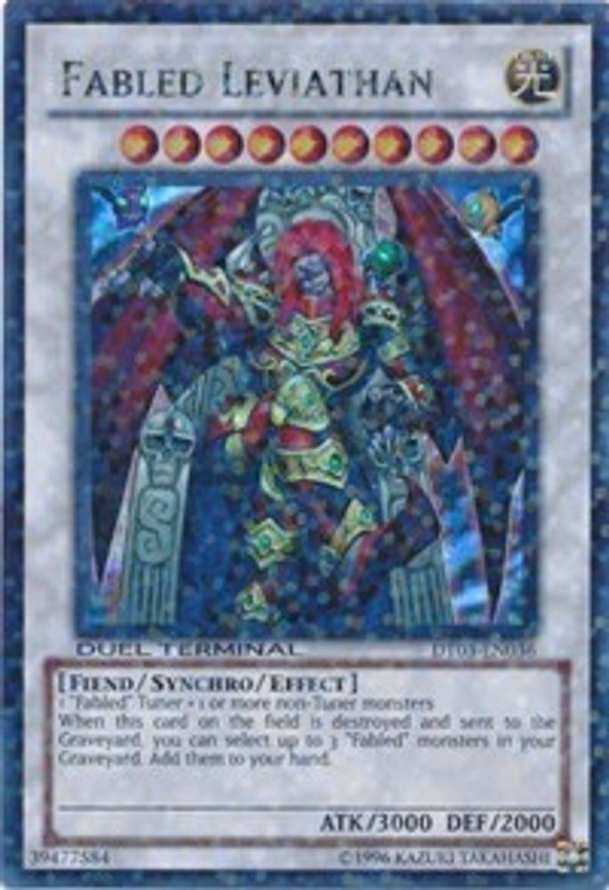 Fabled Leviathan (DT03-EN036) - Duel Terminal Ultra Parallel Rare