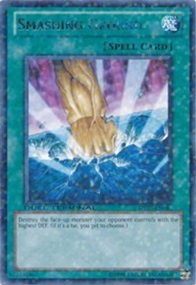 Smashing Ground (DT03-EN043) - Duel Terminal Rare Parallel Rare
