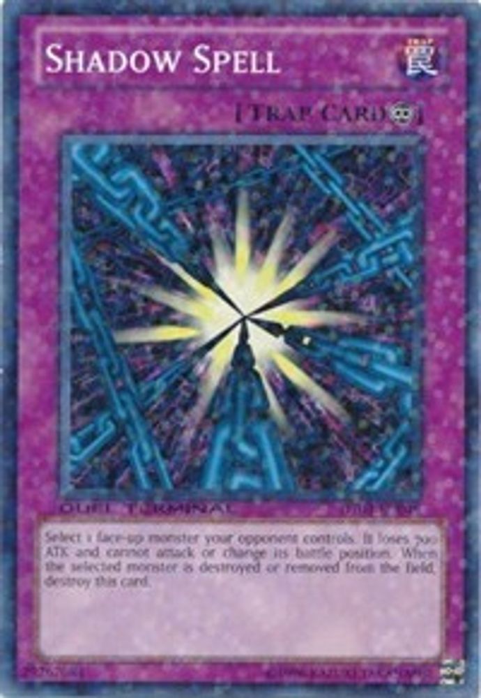 Shadow Spell (DT03-EN049) - Duel Terminal Normal Parallel Rare