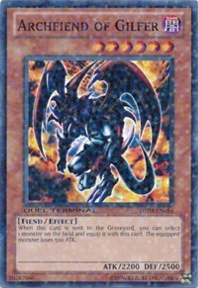 Archfiend of Gilfer (DT03-EN054) - Duel Terminal Normal Parallel Rare