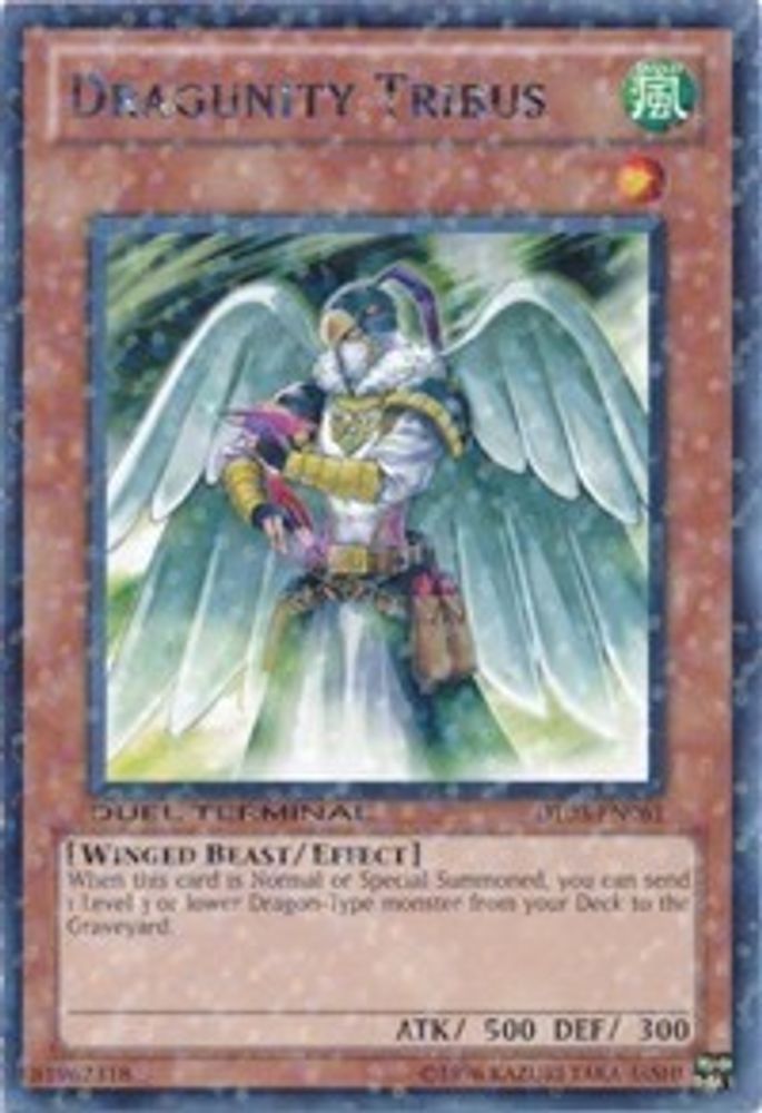 Dragunity Tribus (DT03-EN061) - Duel Terminal Rare Parallel Rare