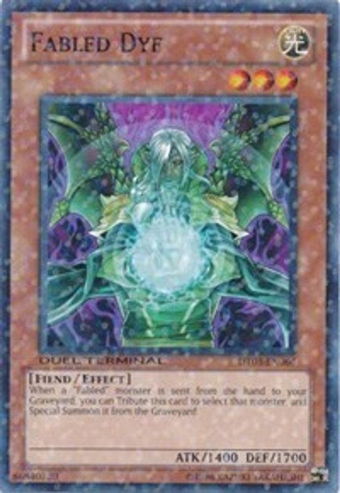 Fabled Dyf (DT03-EN064) - Duel Terminal Normal Parallel Rare
