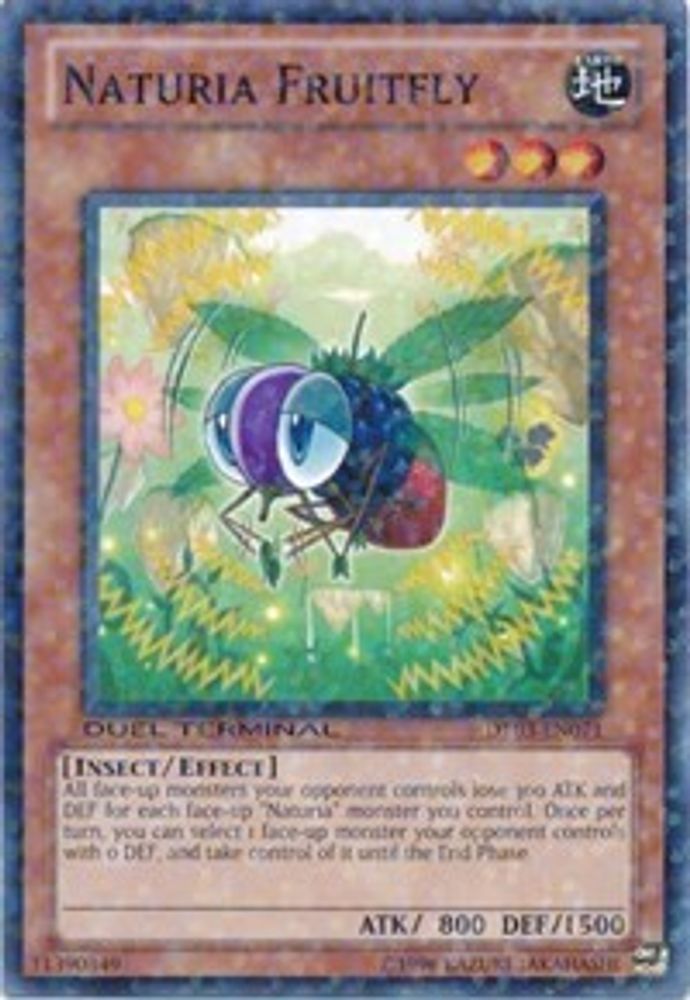 Naturia Fruitfly (DT03-EN071) - Duel Terminal Normal Parallel Rare