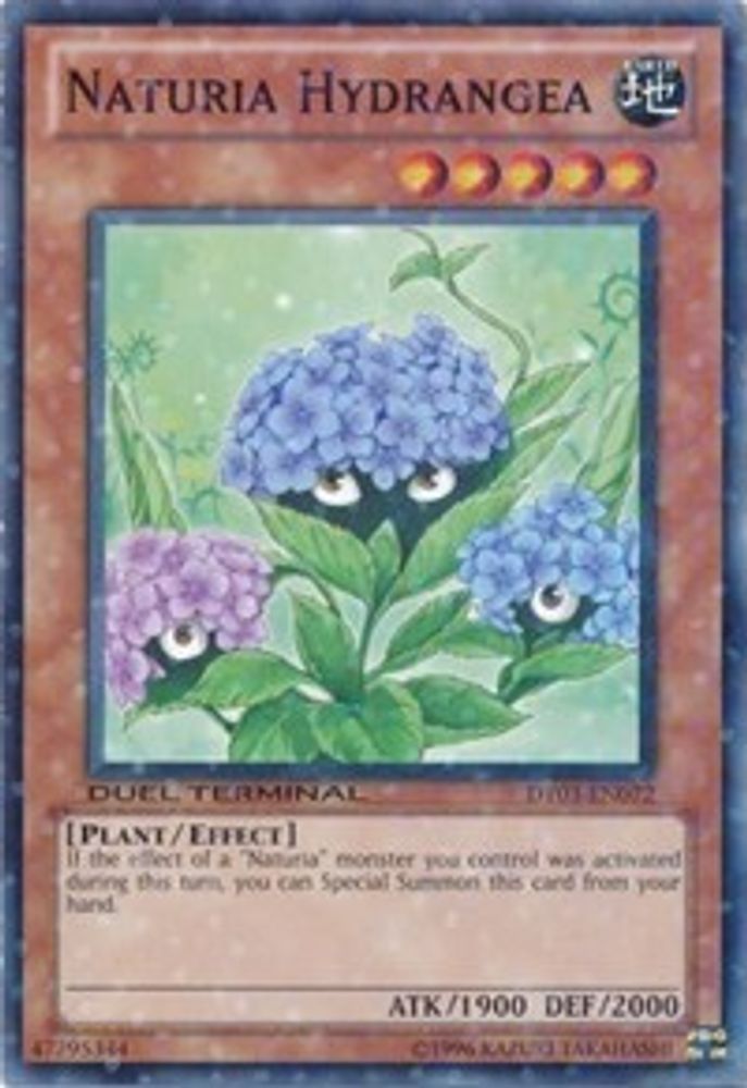 Naturia Hydrangea (DT03-EN072) - Duel Terminal Normal Parallel Rare