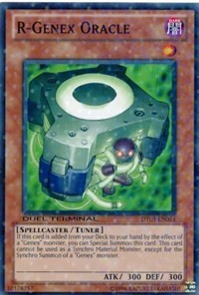 R-Genex Oracle (DT03-EN074) - Duel Terminal Normal Parallel Rare