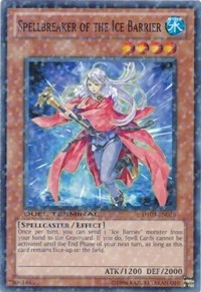 Spellbreaker of the Ice Barrier (DT03-EN076) - Duel Terminal Normal Parallel Rare