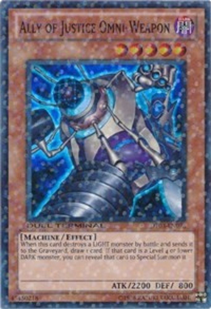 Ally of Justice Omni-Weapon (DT03-EN078) - Duel Terminal Super Parallel Rare