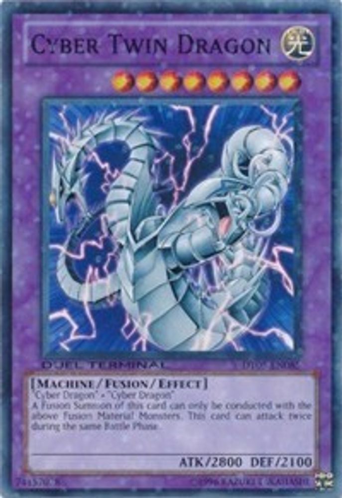 Cyber Twin Dragon (DT03-EN085) - Duel Terminal Normal Parallel Rare