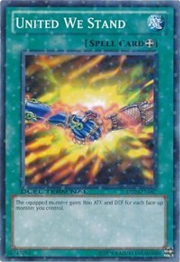 United We Stand (DT03-EN092) - Duel Terminal Normal Parallel Rare