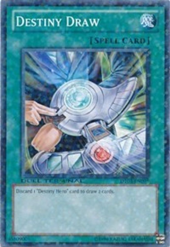 Destiny Draw (DT03-EN095) - Duel Terminal Normal Parallel Rare
