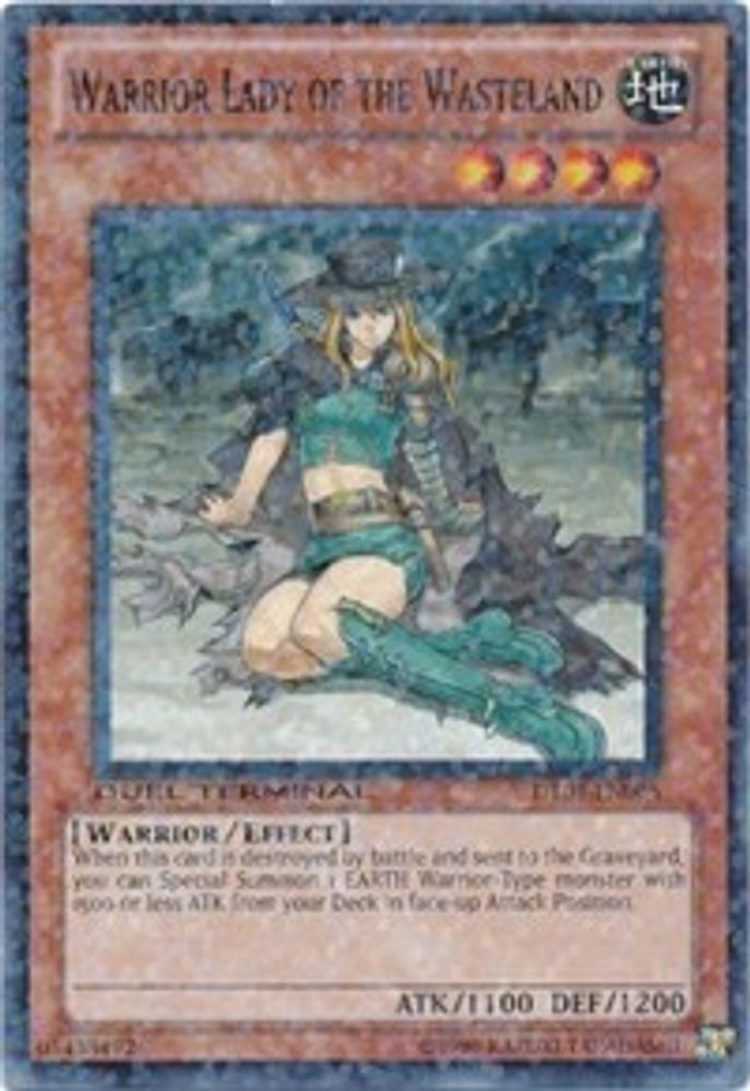 Warrior Lady of the Wasteland (DT04-EN006) - Duel Terminal Normal Parallel Rare