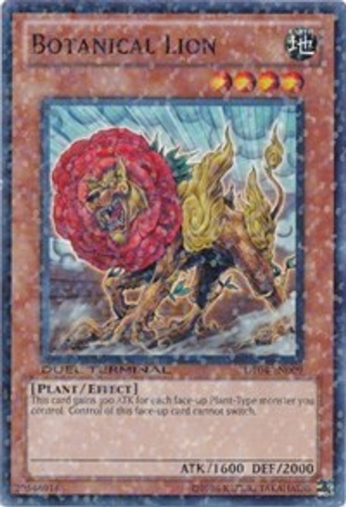 Lion Botanique [DT04-EN009] Commun 