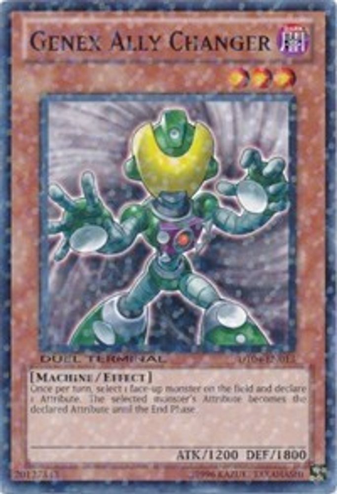 Genex Ally Changer (DT04-EN013) - Duel Terminal Normal Parallel Rare