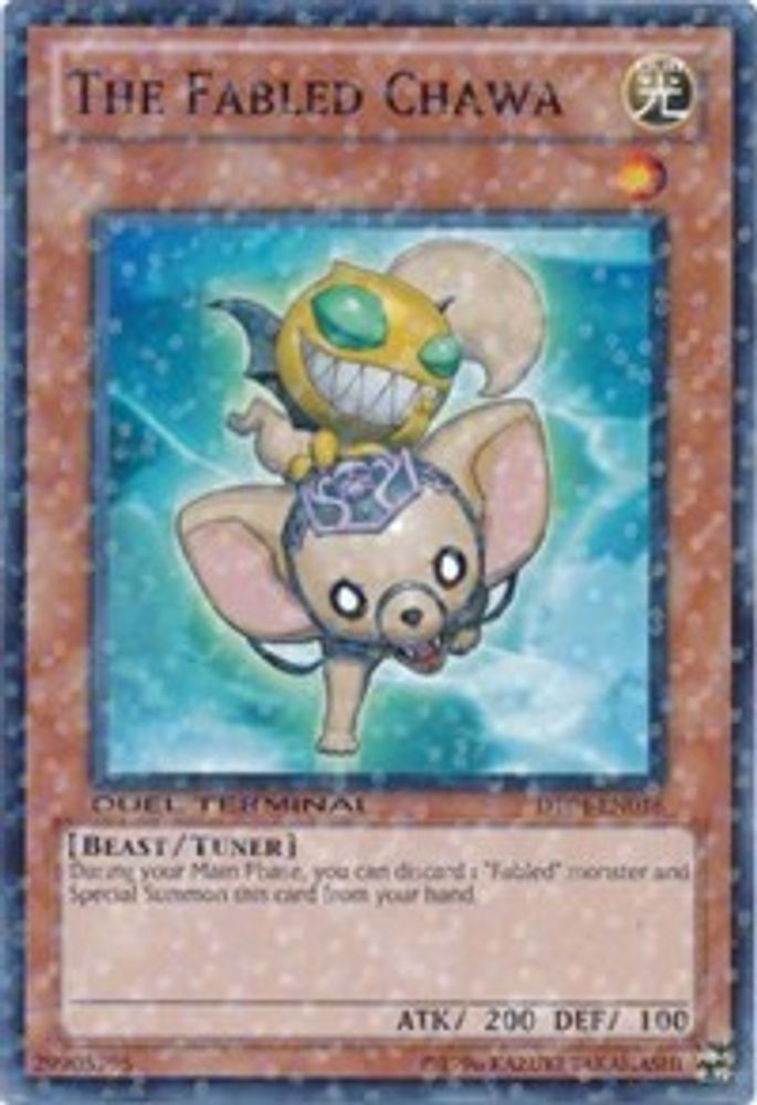 The Fabled Chawa (DT04-EN016) - Duel Terminal Normal Parallel Rare