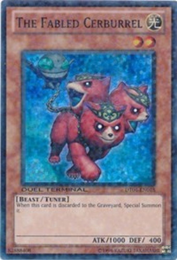 Le légendaire Cerburrel [DT04-EN018] Super Rare 