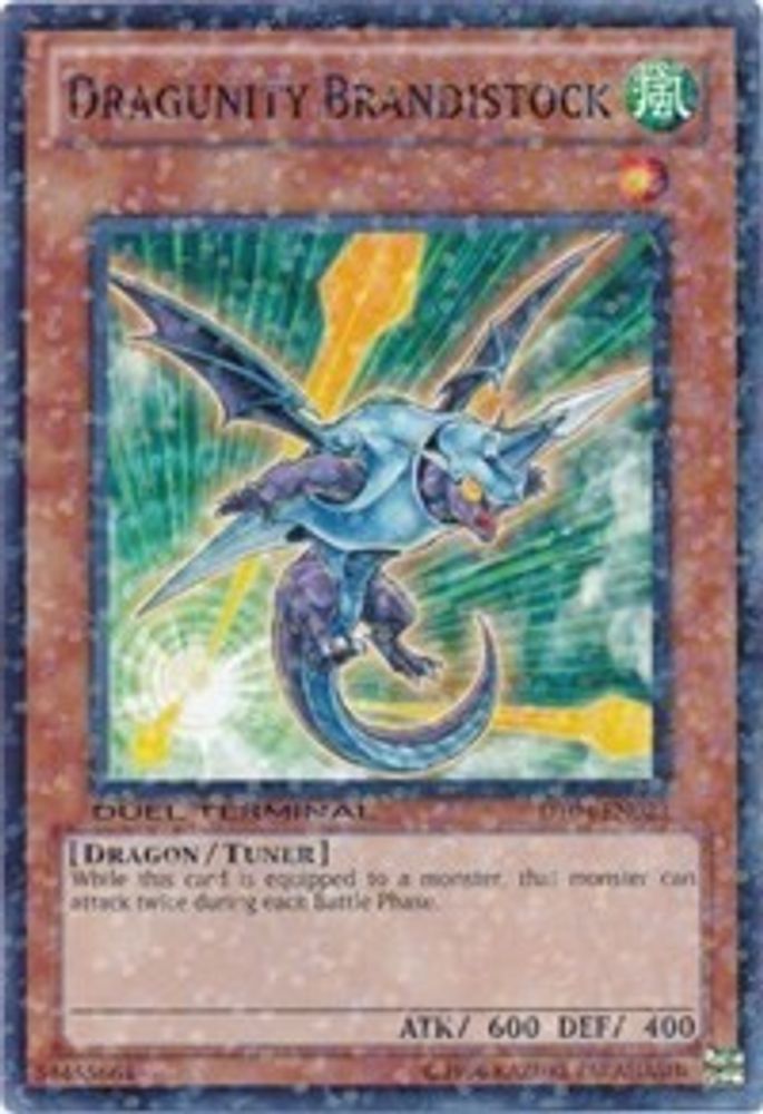 Dragunity Brandistock (DT04-EN023) - Duel Terminal Normal Parallel Rare
