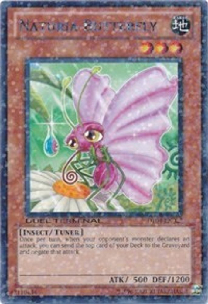 Naturia Butterfly (DT04-EN029) - Duel Terminal Rare Parallel Rare