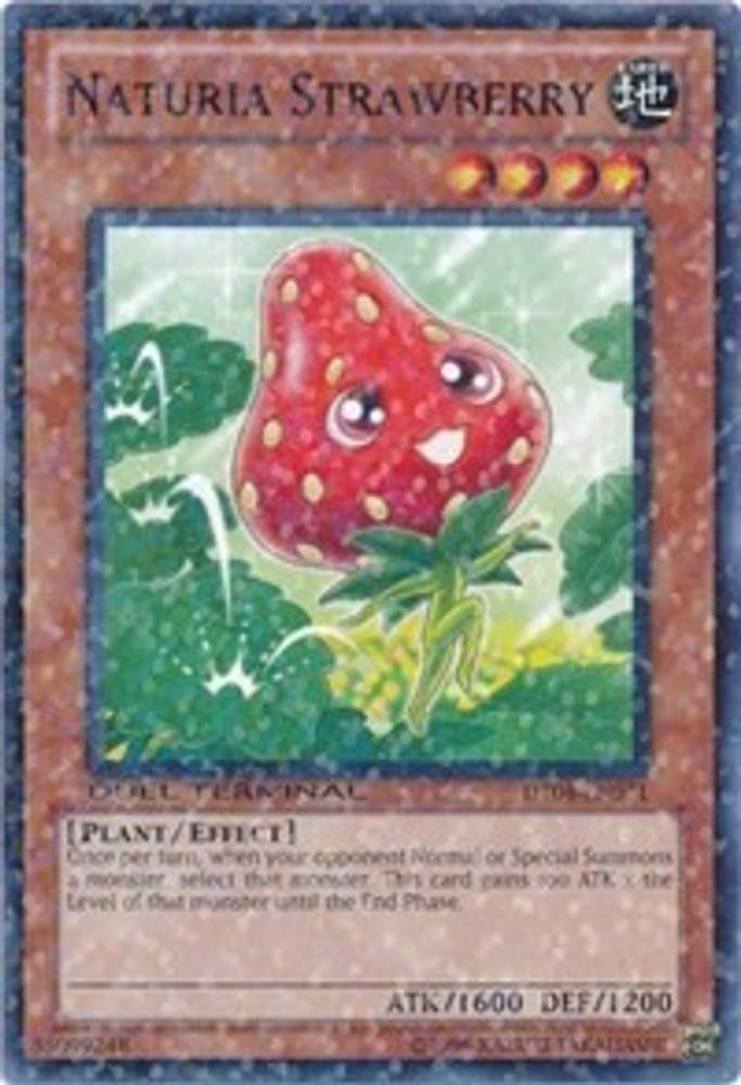 Naturia Strawberry (DT04-EN031) - Duel Terminal Normal Parallel Rare