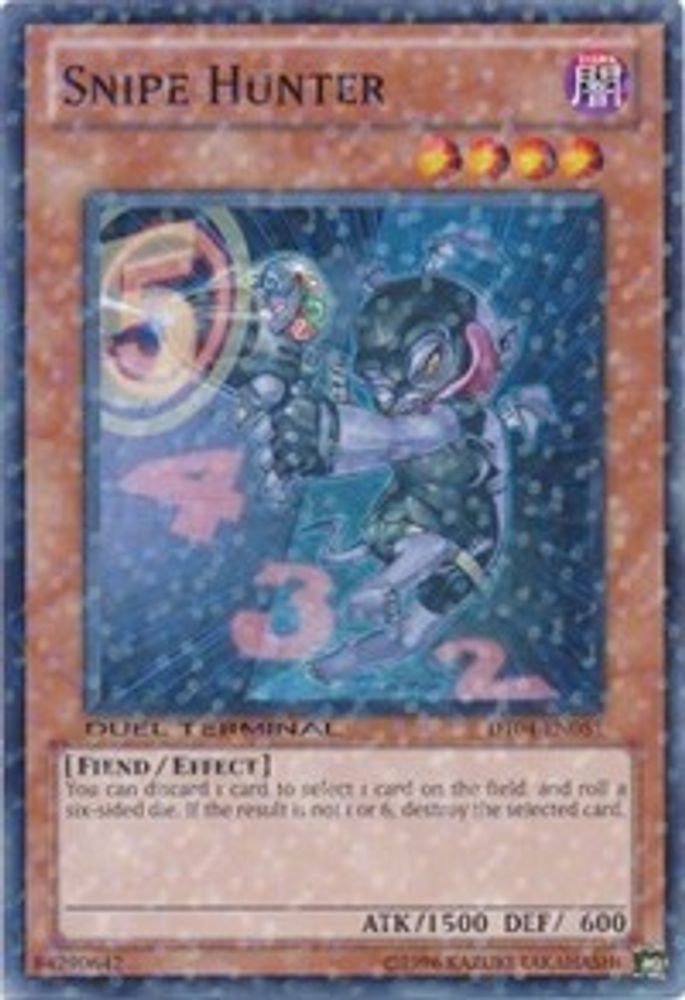 Snipe Hunter (DT04-EN051) - Duel Terminal Normal Parallel Rare