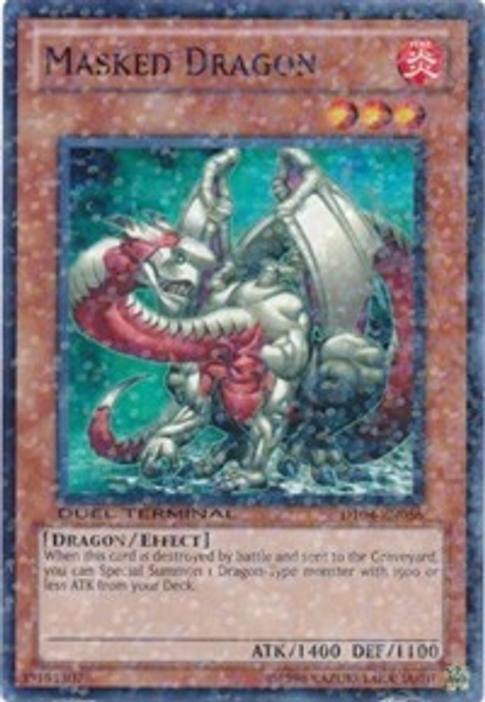 Masked Dragon (DT04-EN056) - Duel Terminal Normal Parallel Rare