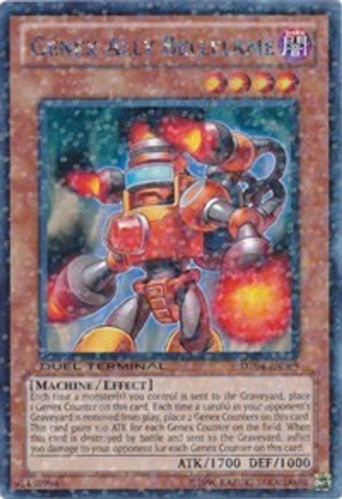 Genex Ally Bellflame (DT04-EN068) - Duel Terminal Rare Parallel Rare