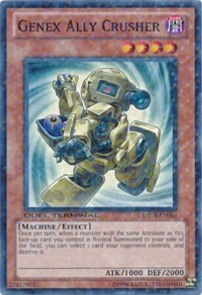 Genex Ally Crusher (DT04-EN069) - Duel Terminal Normal Parallel Rare