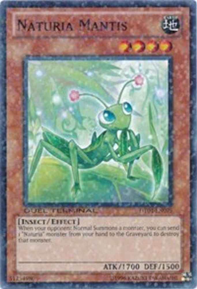Naturia Mantis (DT04-EN079) - Duel Terminal Normal Parallel Rare