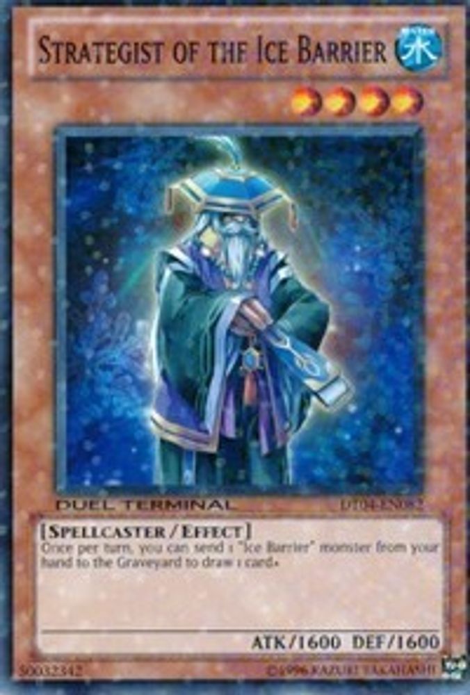 Strategist of the Ice Barrier (DT04-EN082) - Duel Terminal Normal Parallel Rare