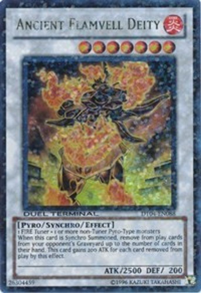 Ancienne divinité Flamvell [DT04-EN088] Ultra Rare 