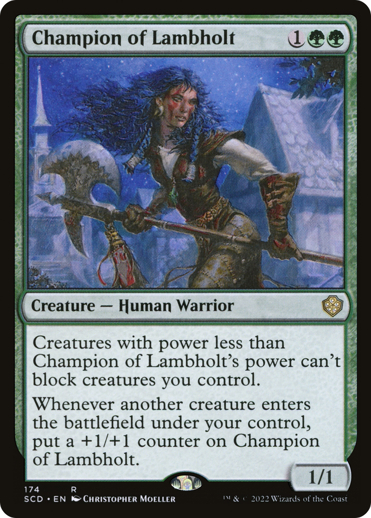 Champion de Lambholt [Decks Commander de Démarrage] 