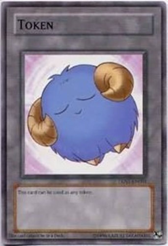 Jeton de bouc émissaire (bleu) [TKN1-EN001] commun 