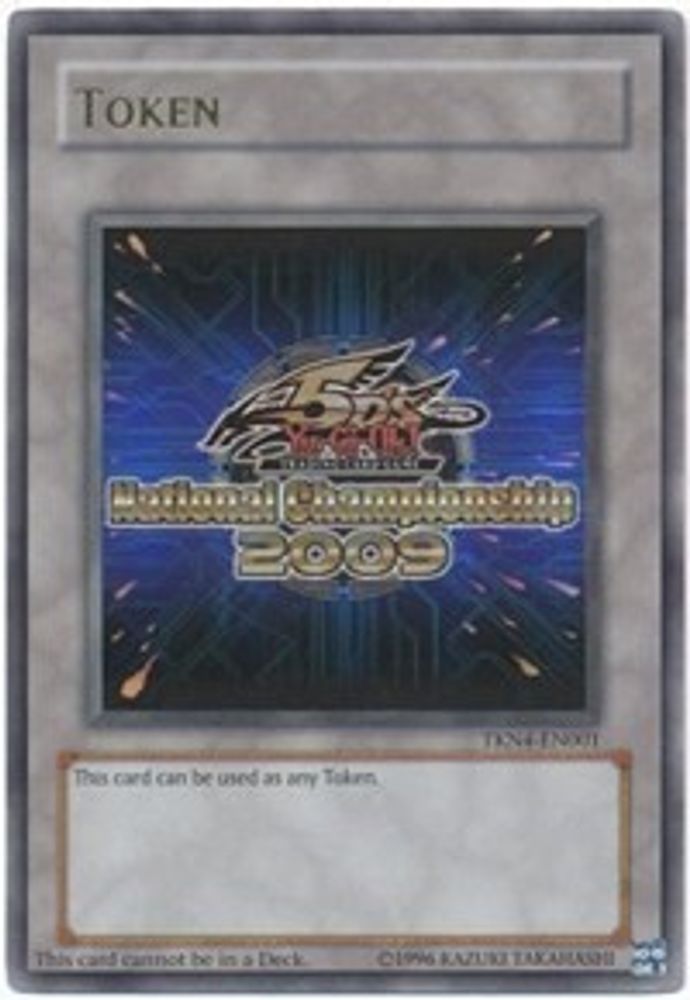 Yu-Gi-Oh 5D's 2009 National Championship Token (TKN4-EN001) - Ultra Rare