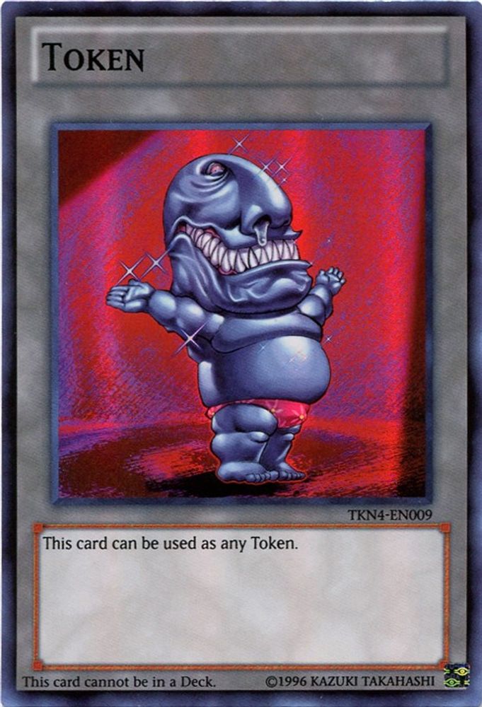 Token: Ojama (Black) (TKN4-EN009) - Super Rare