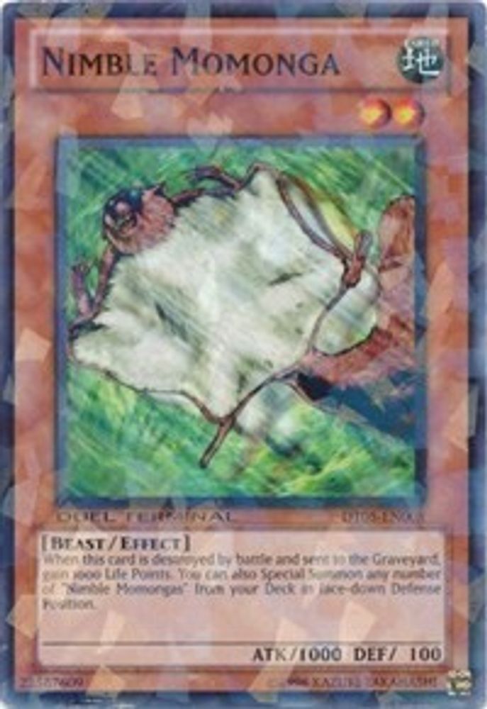 Nimble Momonga (DT05-EN008) - Duel Terminal Normal Parallel Rare
