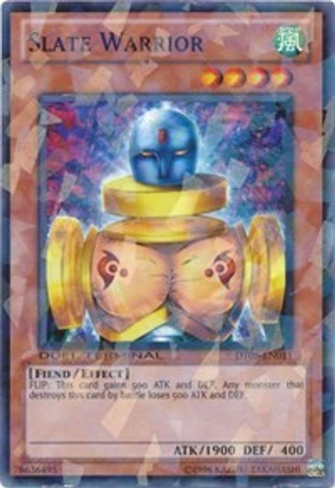 Slate Warrior (DT05-EN011) - Duel Terminal Normal Parallel Rare