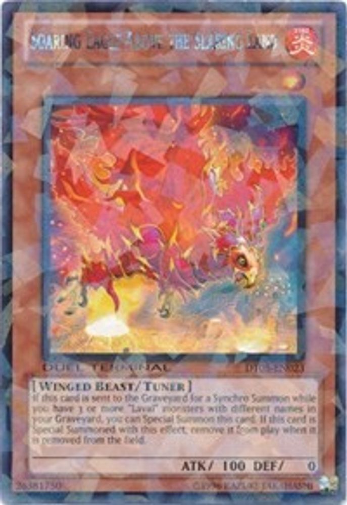Soaring Eagle Above the Searing Land (DT05-EN023) - Duel Terminal Rare Parallel Rare