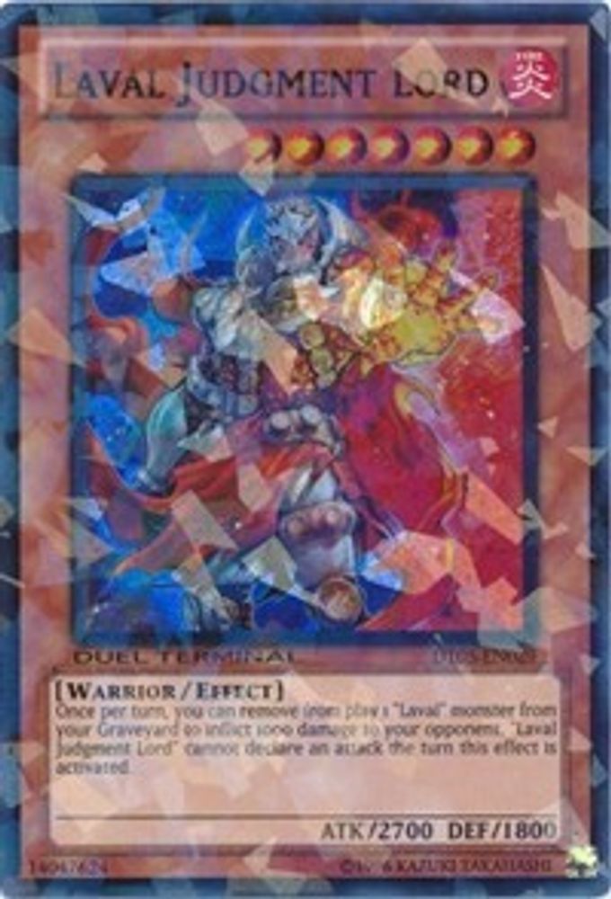 Laval Judgment Lord (DT05-EN029) - Duel Terminal Super Parallel Rare