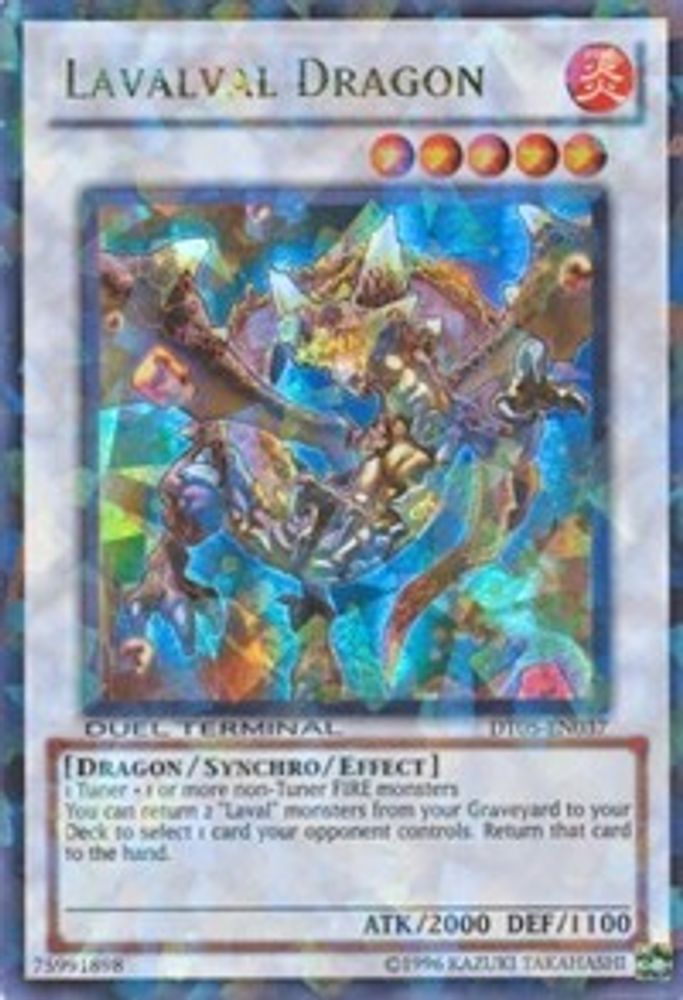 Lavalval Dragon (DT05-EN037) - Duel Terminal Ultra Parallel Rare